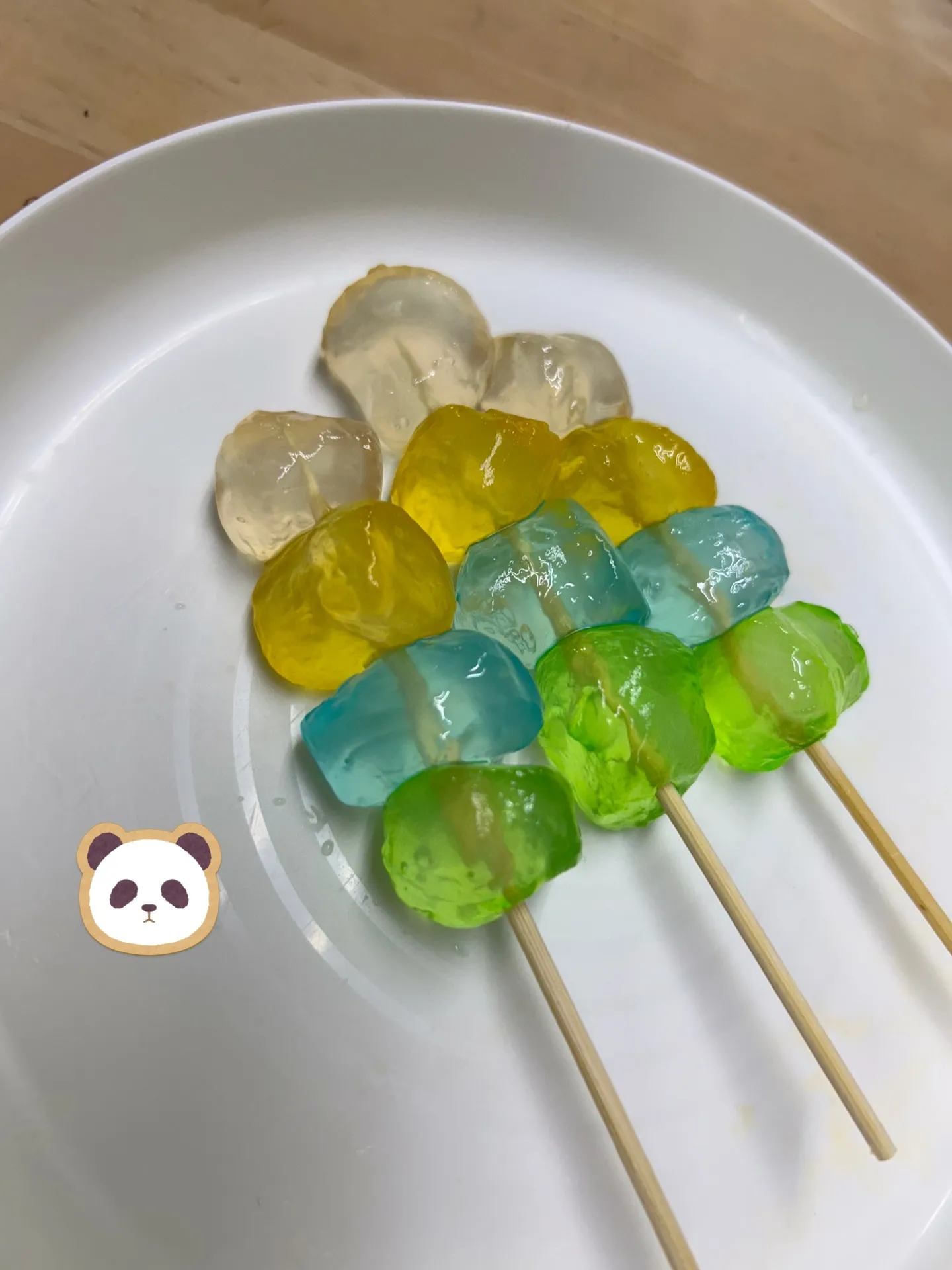 キレイ！おいしい！カラフルわらび餅
