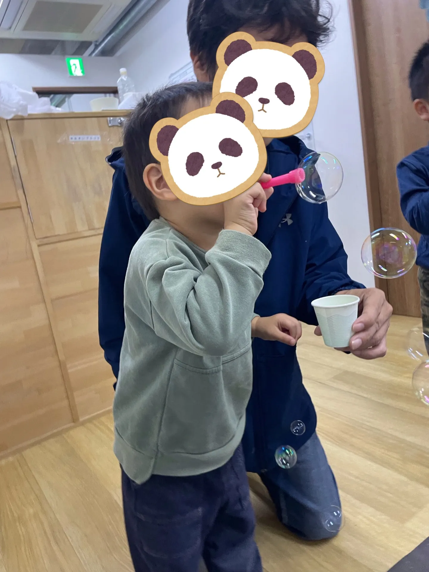 大きなシャボン玉.。o○