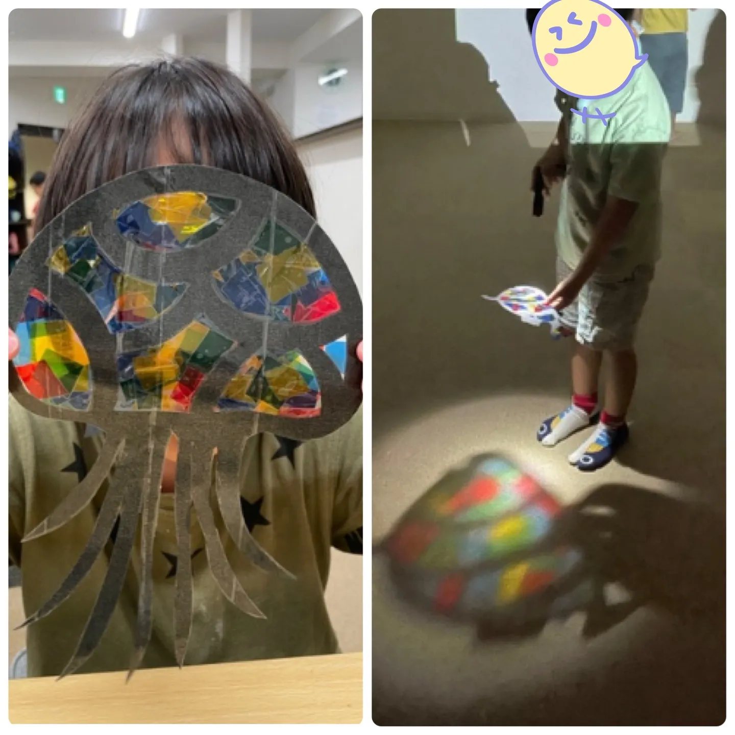 キラキラ✨ステンドグラス
