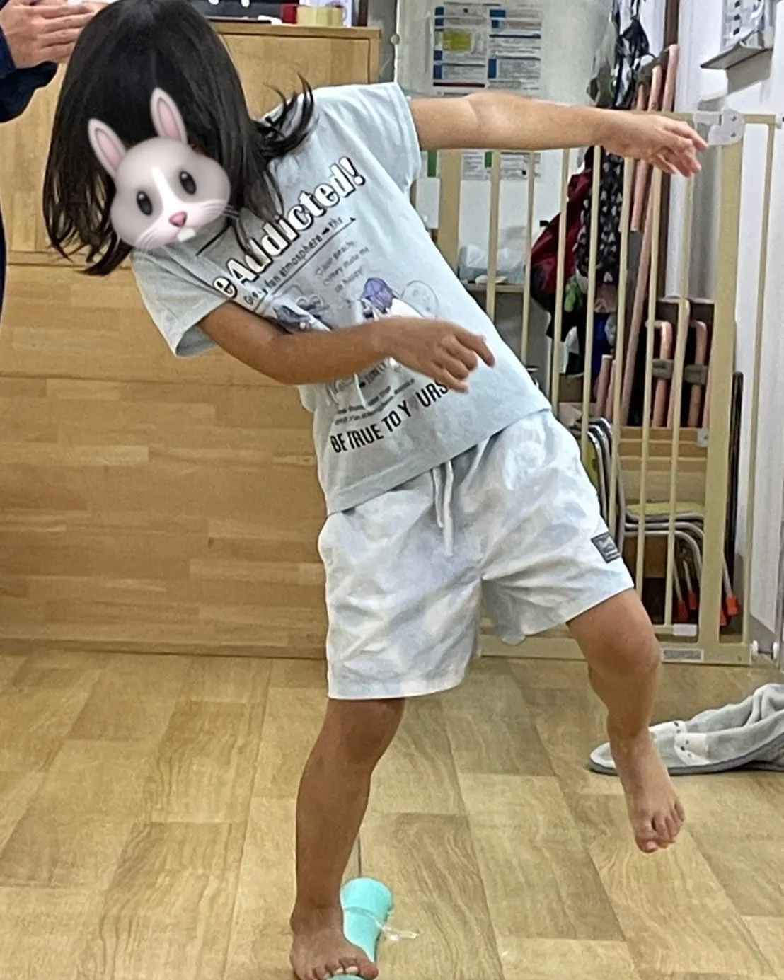 全力プールスティック遊び✨