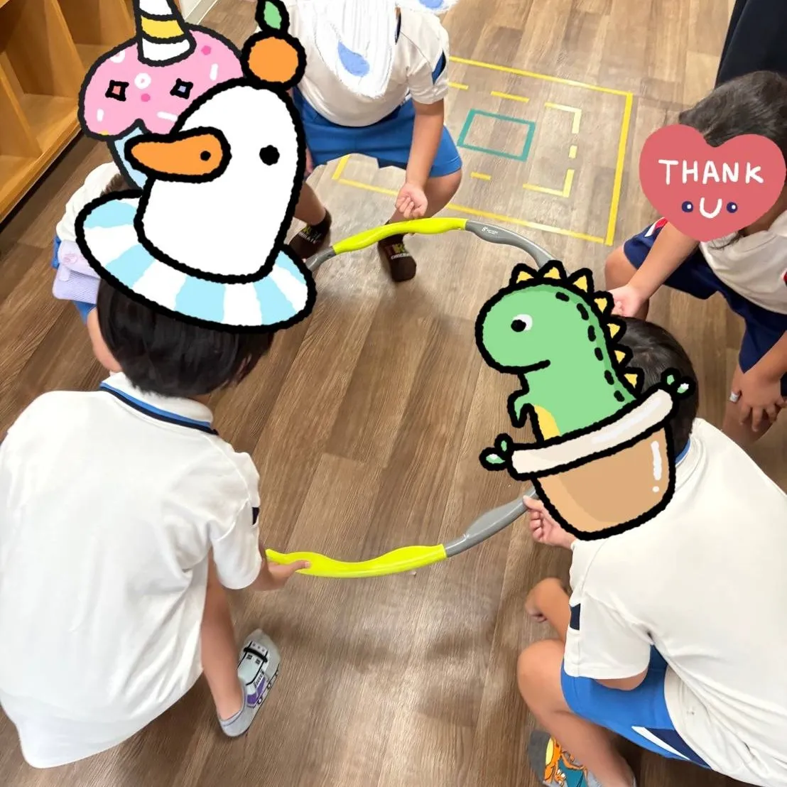 何故か上がっていくフラフープ!?