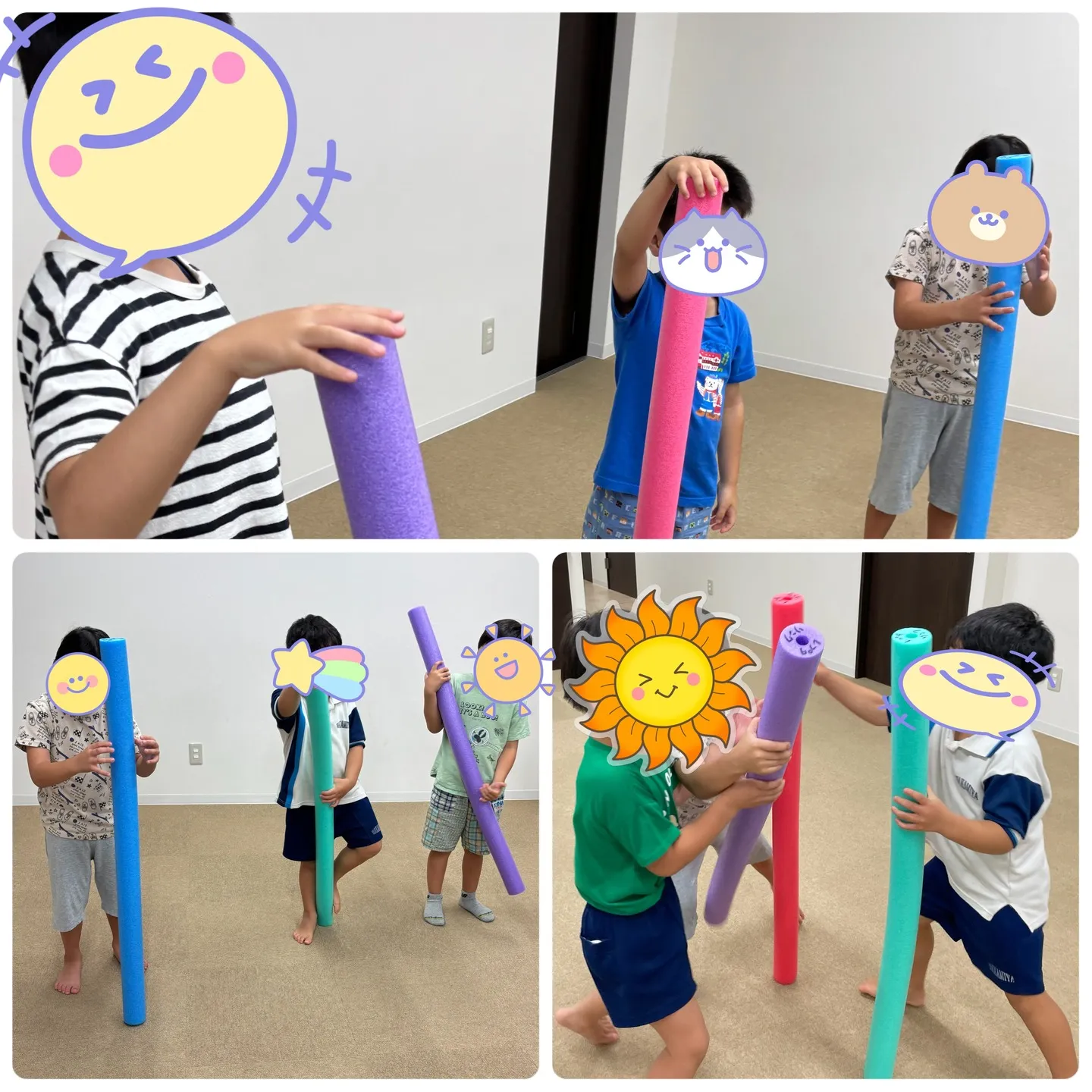 プールスティックキャッチ🪄