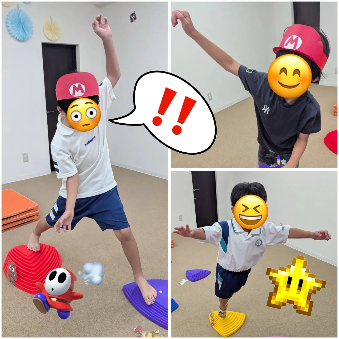 まるでゲームの中⁉マリオになりきリンク🍄