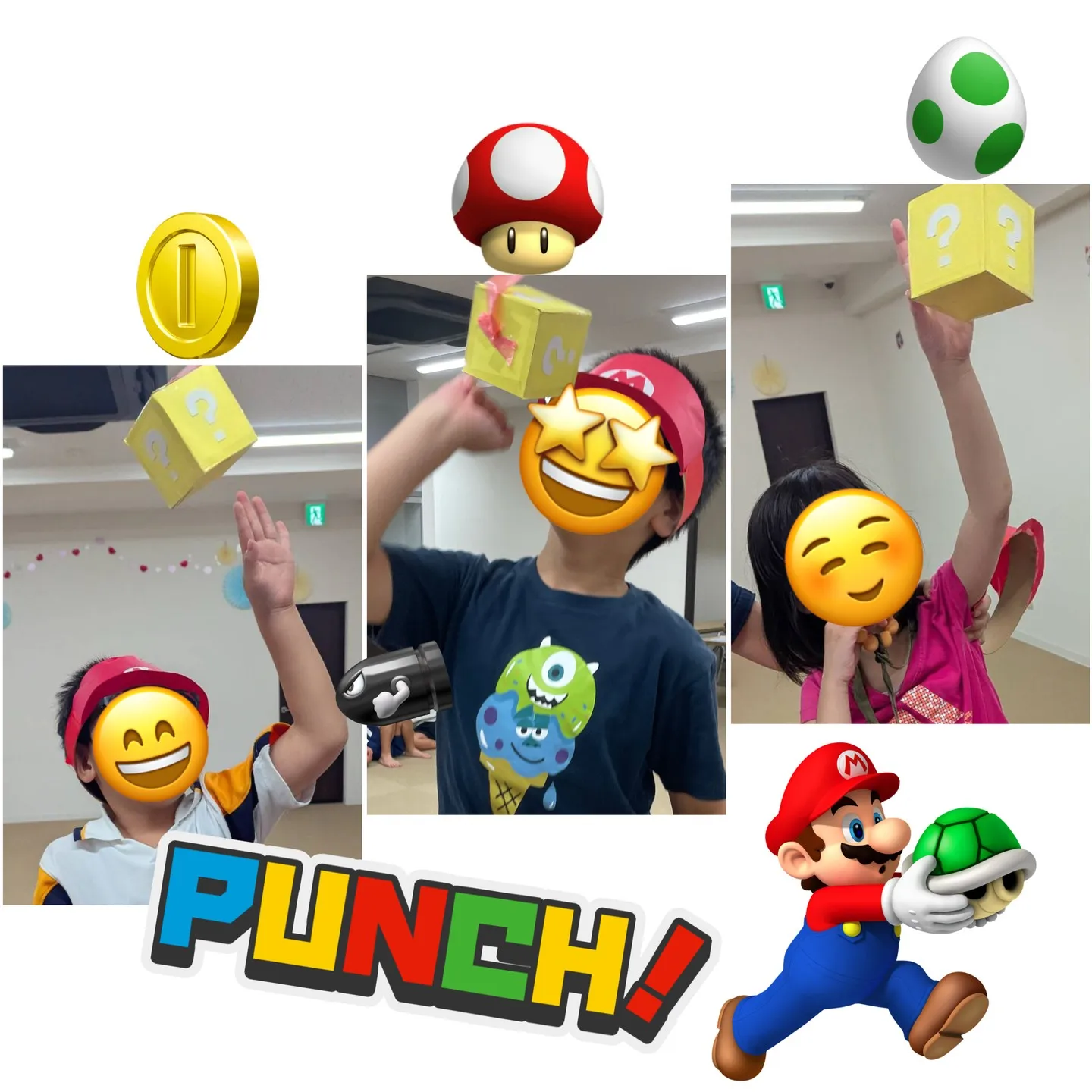 まるでゲームの中⁉マリオになりきリンク🍄