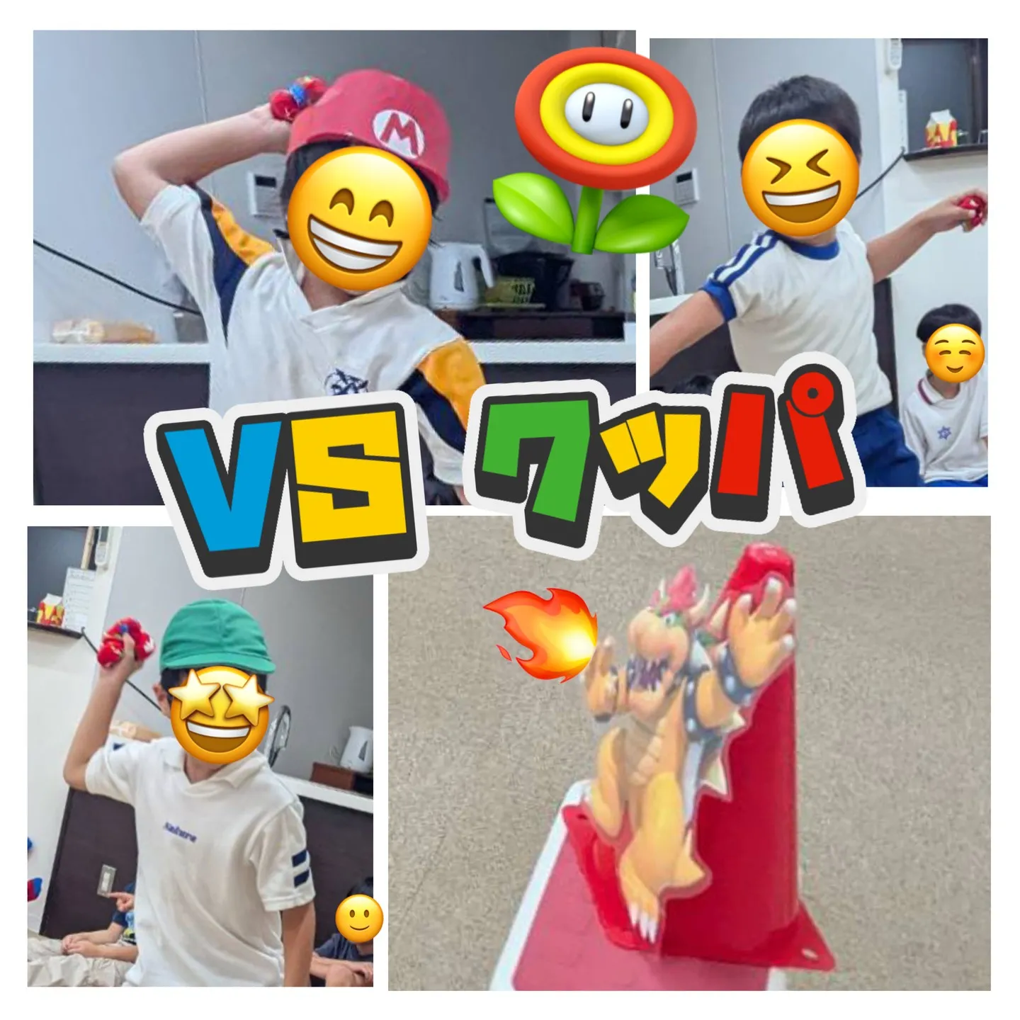 まるでゲームの中⁉マリオになりきリンク🍄