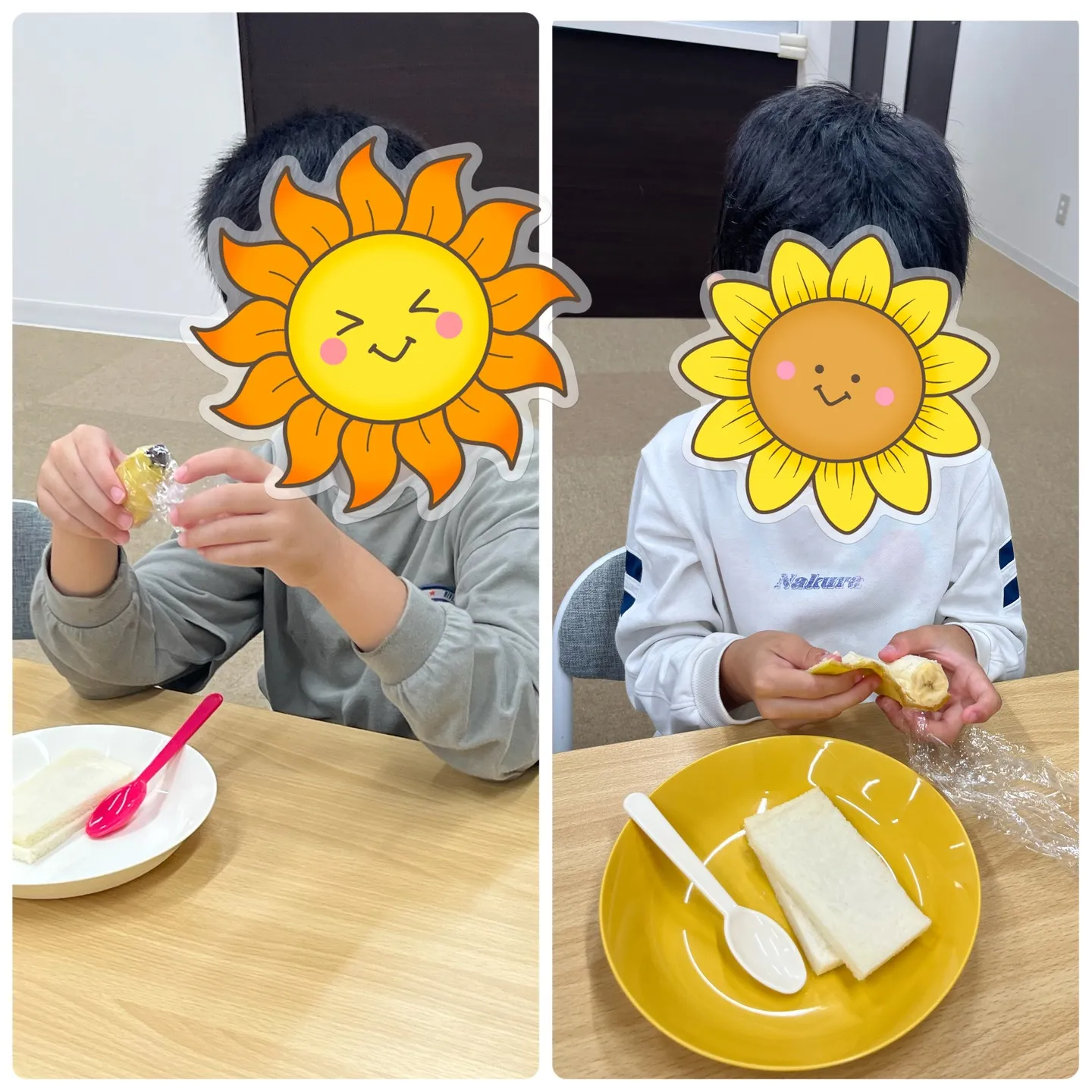 くるくるまきまきサンドイッチ🌀