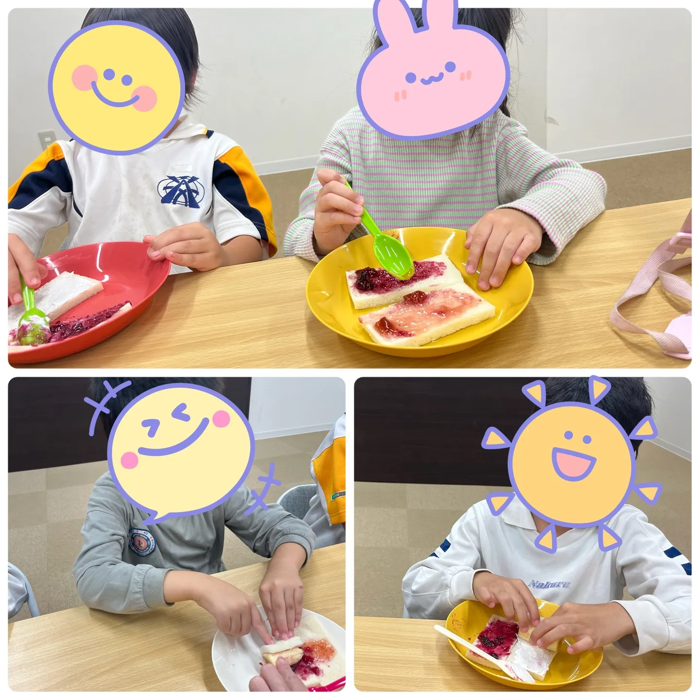 くるくるまきまきサンドイッチ🌀