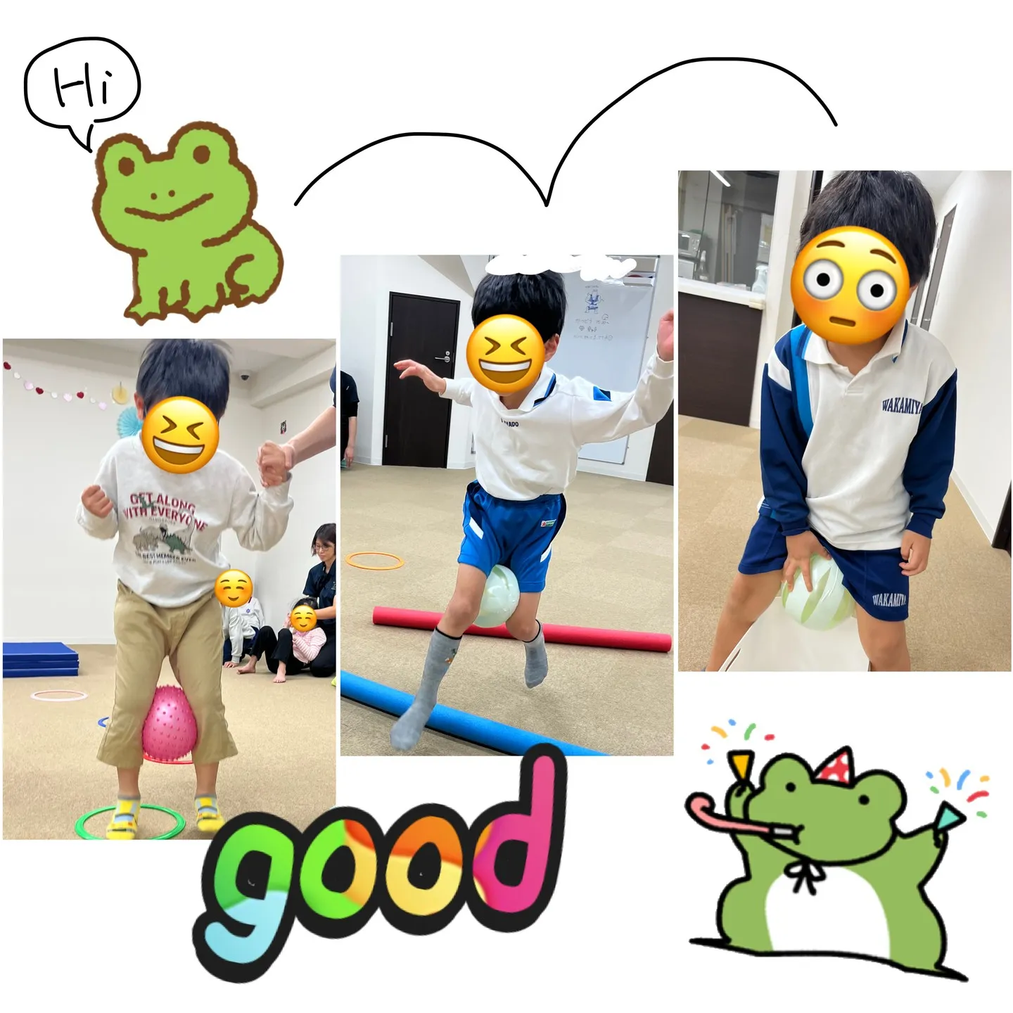 足パワー全開!リンクのボールサーキット🏀