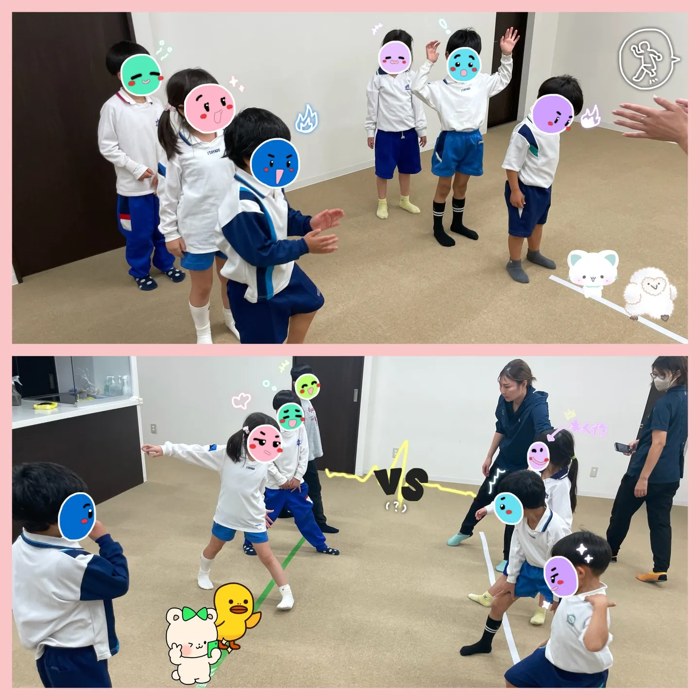 リズムに合わせてジャンプ🏃