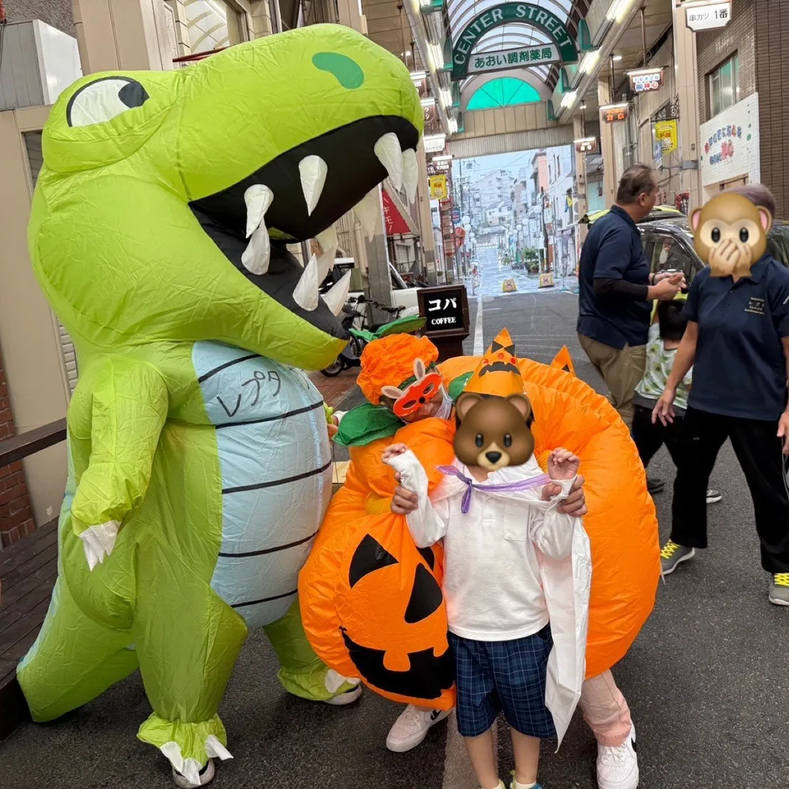 レプタでハロウィン🎃🖤