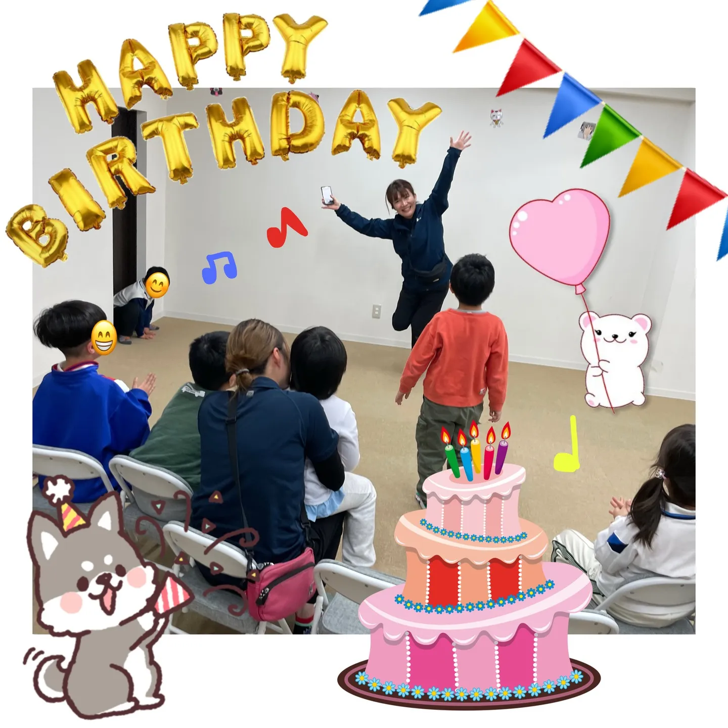 リンク、笑いありのビジョントレーニング👀