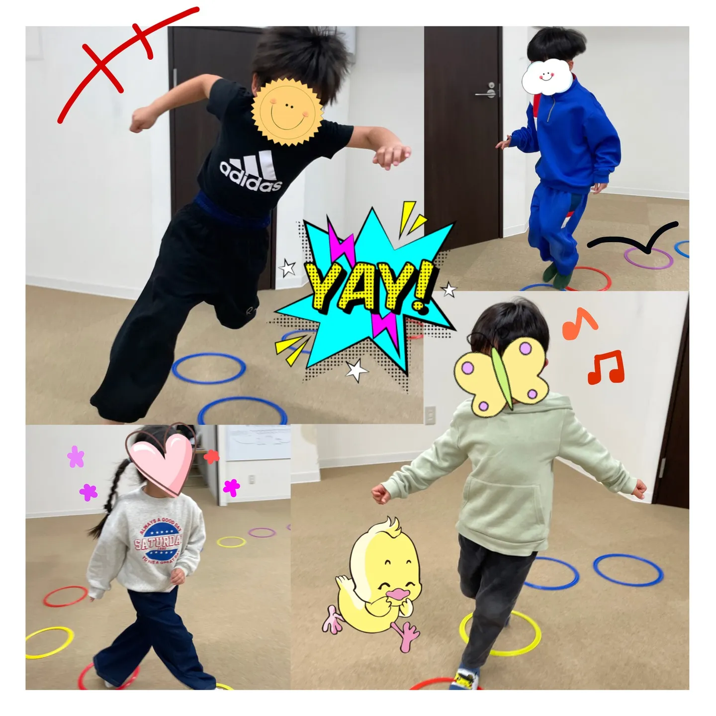 フラフープじゃんけん✊