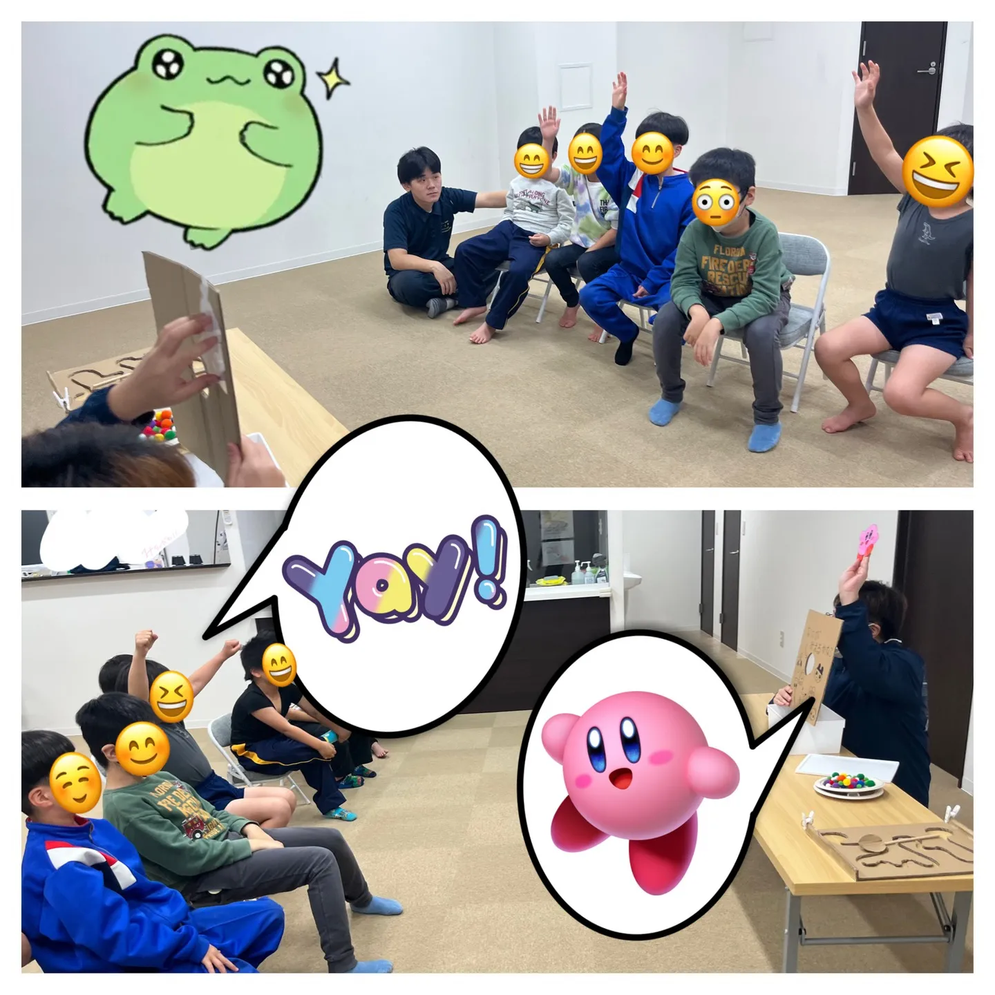 集中力アップ↑リンクのビジョントレーニング👀