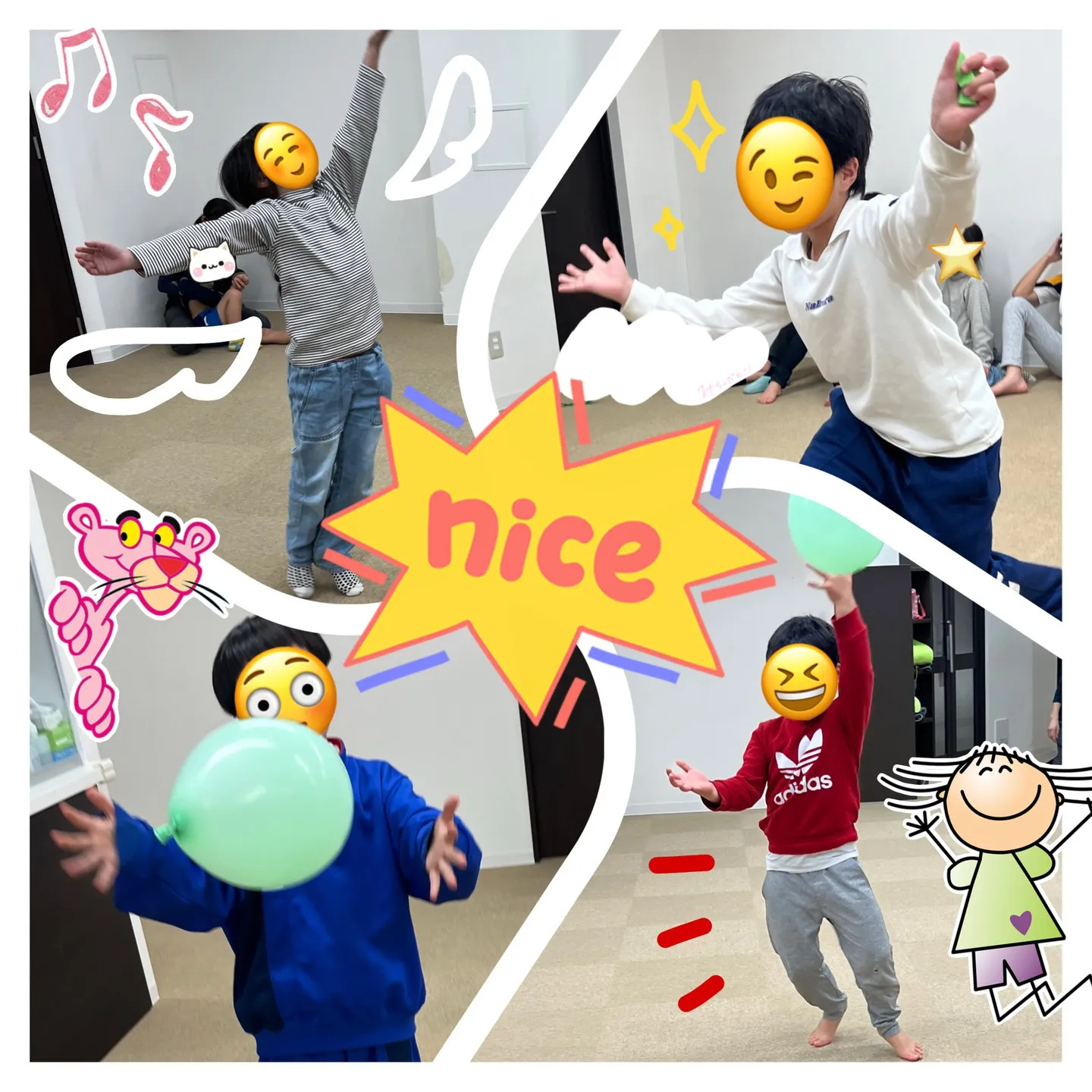 リンクでカラフルなビジョントレーニング！