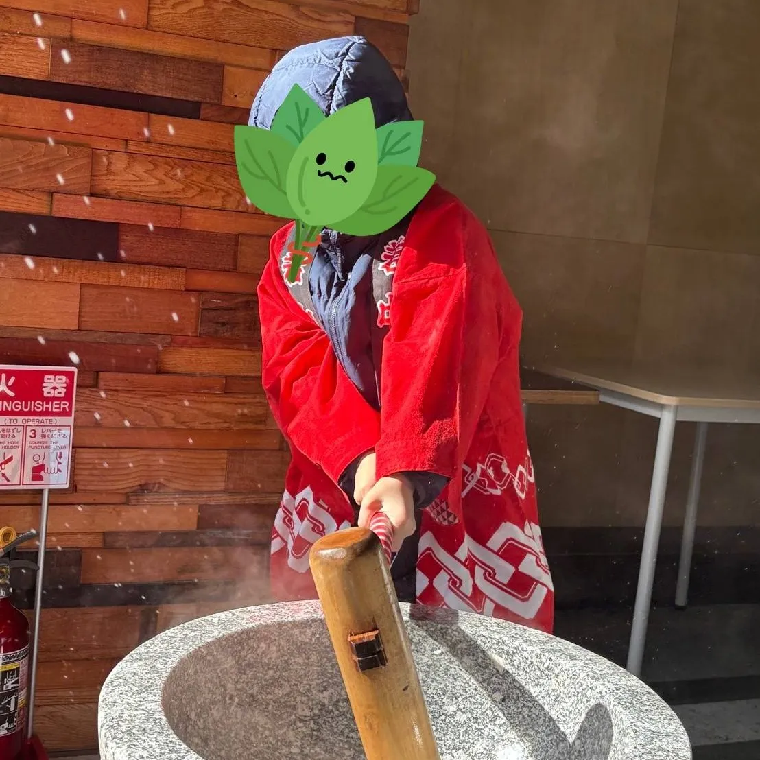 レプタの餅つき大会[チャット視点]