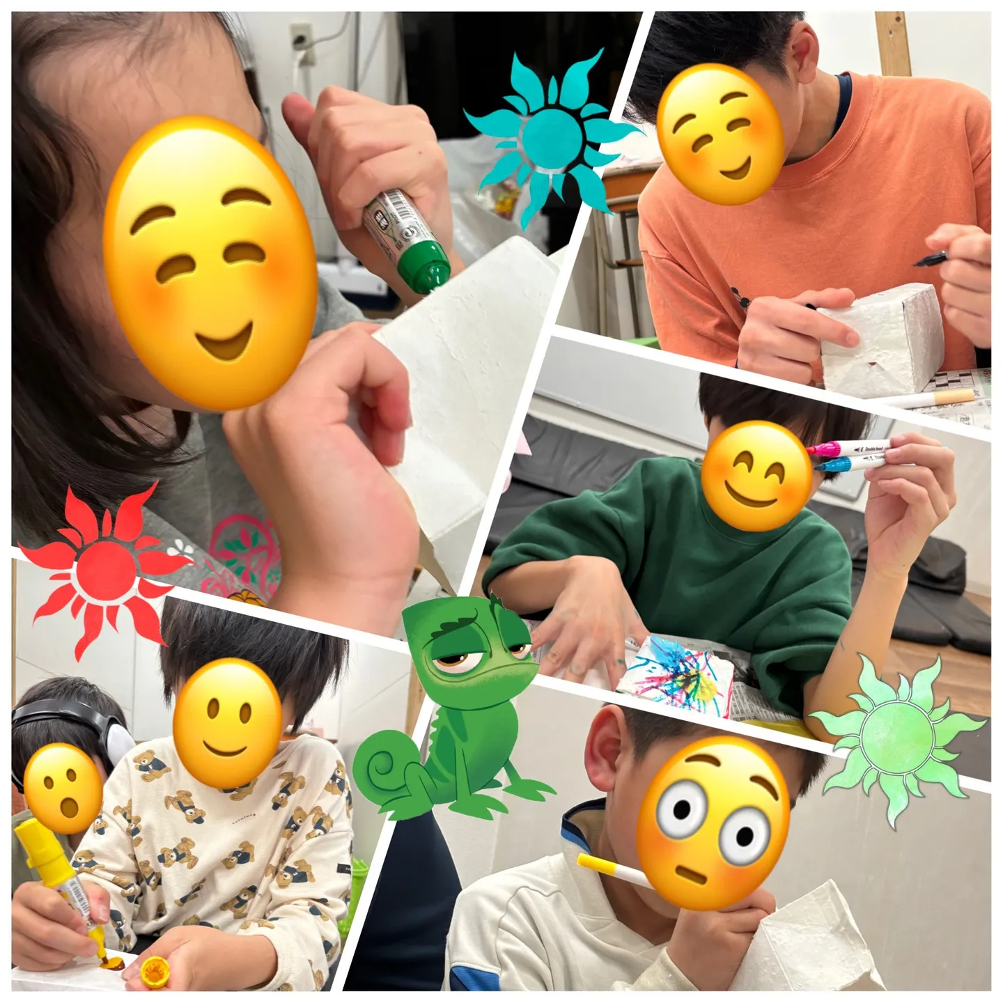 ランタンが照らすチャットの笑顔🕯️