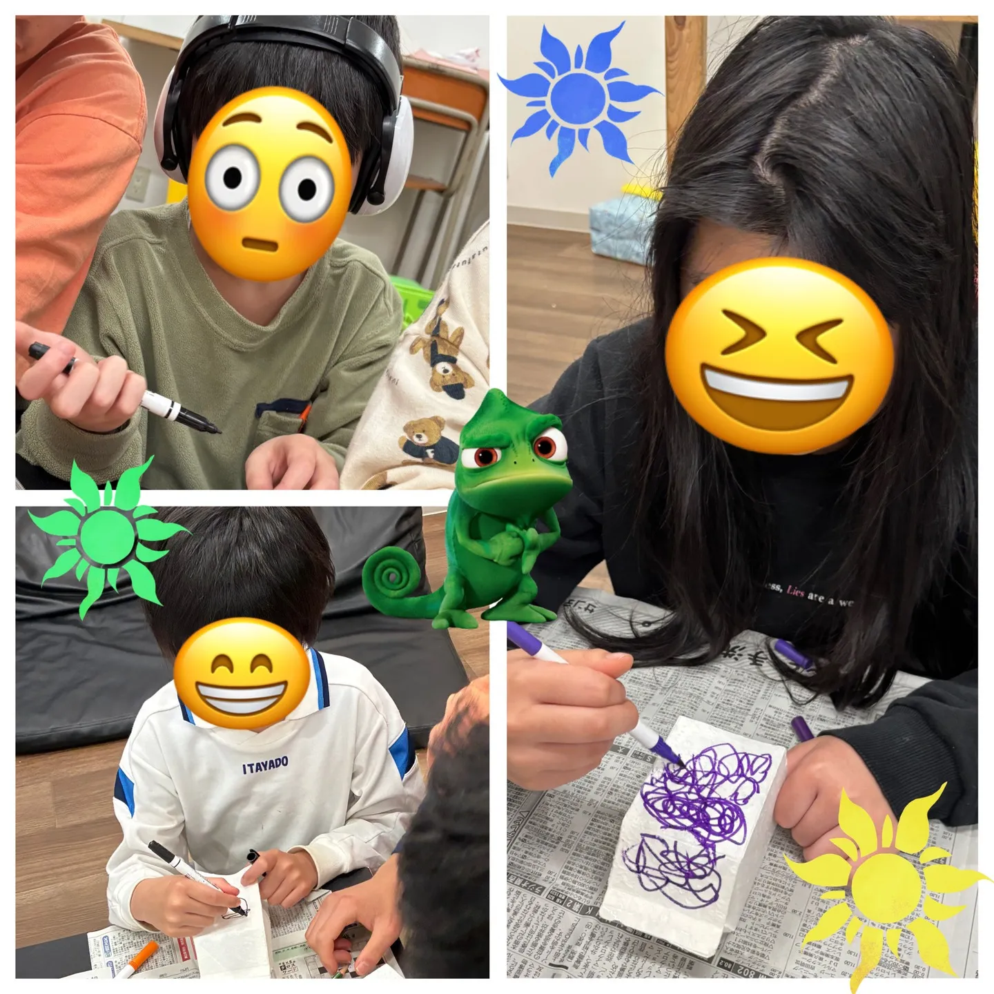 ランタンが照らすチャットの笑顔🕯️