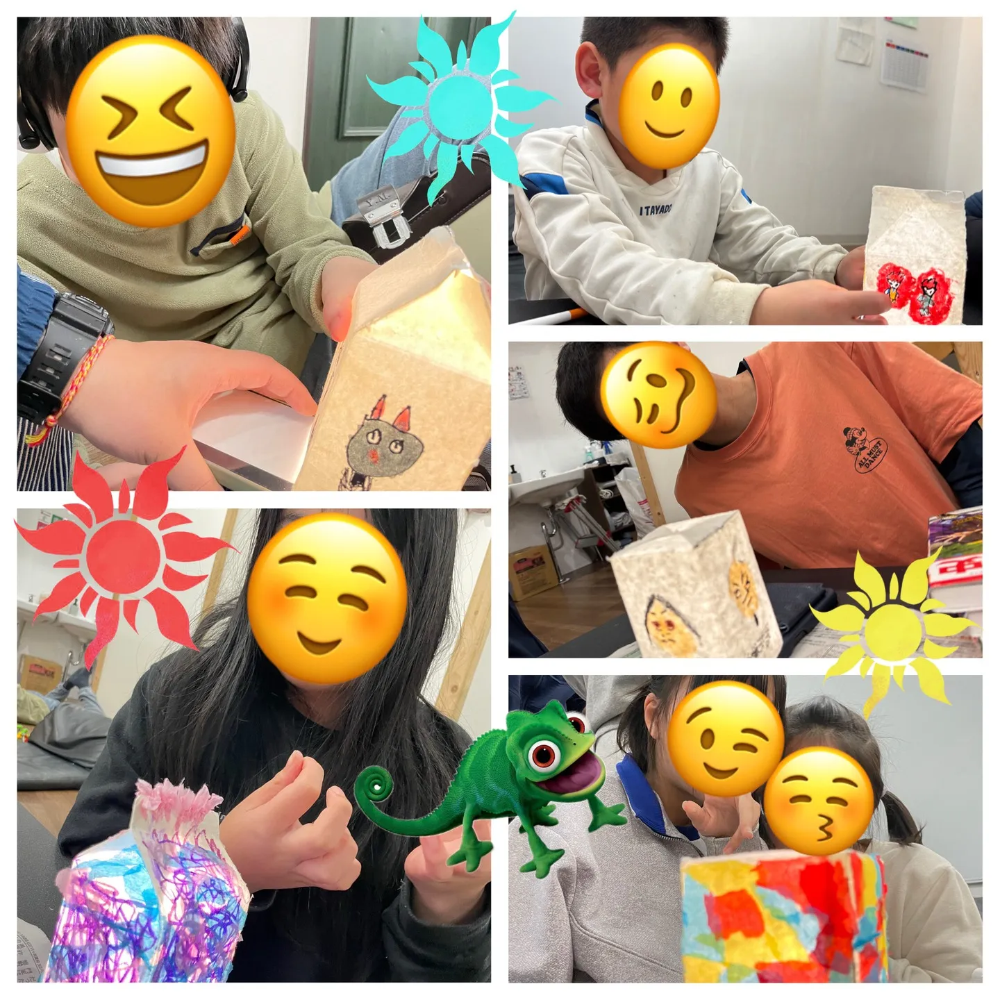 ランタンが照らすチャットの笑顔🕯️