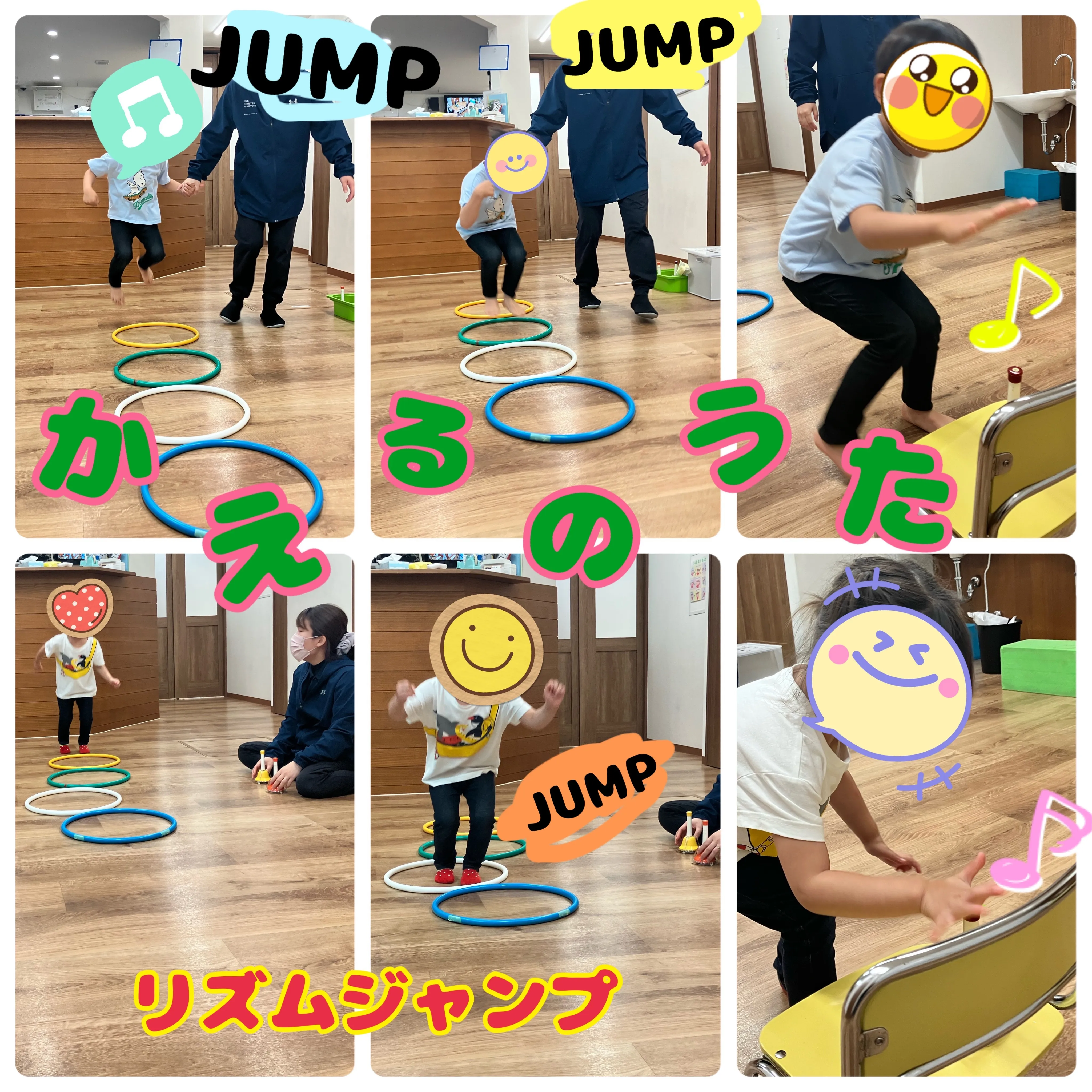 🌈ある日のレプタ(リトミック編🎵)