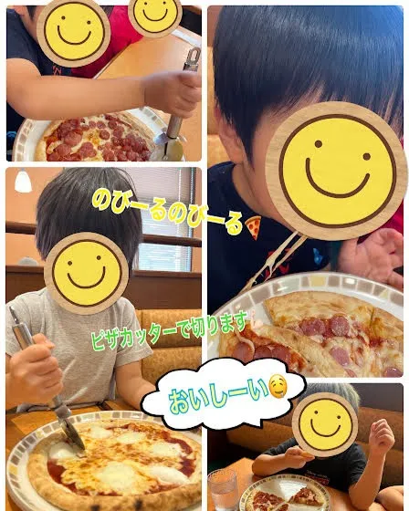 みんなで食べるとおいしいね😋